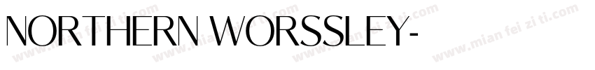 Northern Worssley字体转换